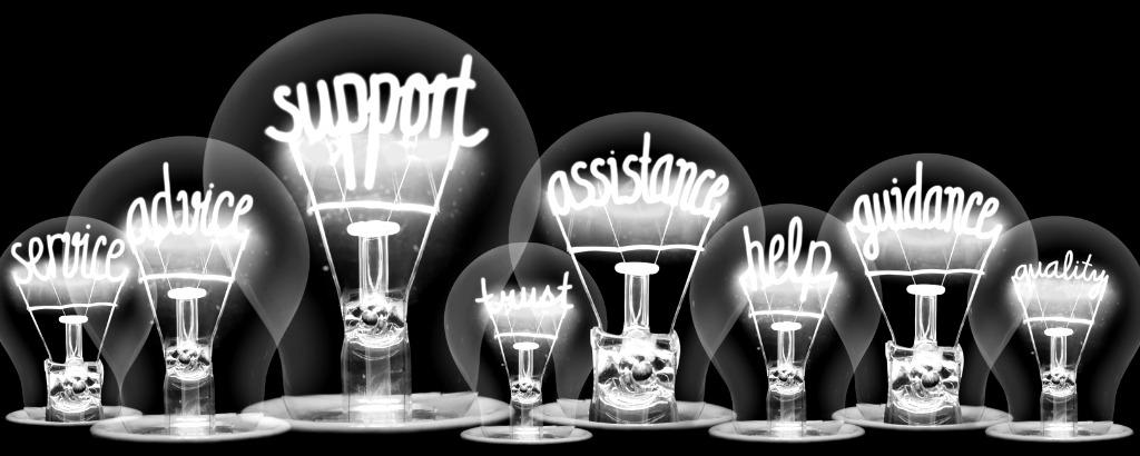support, assistance, guidance image