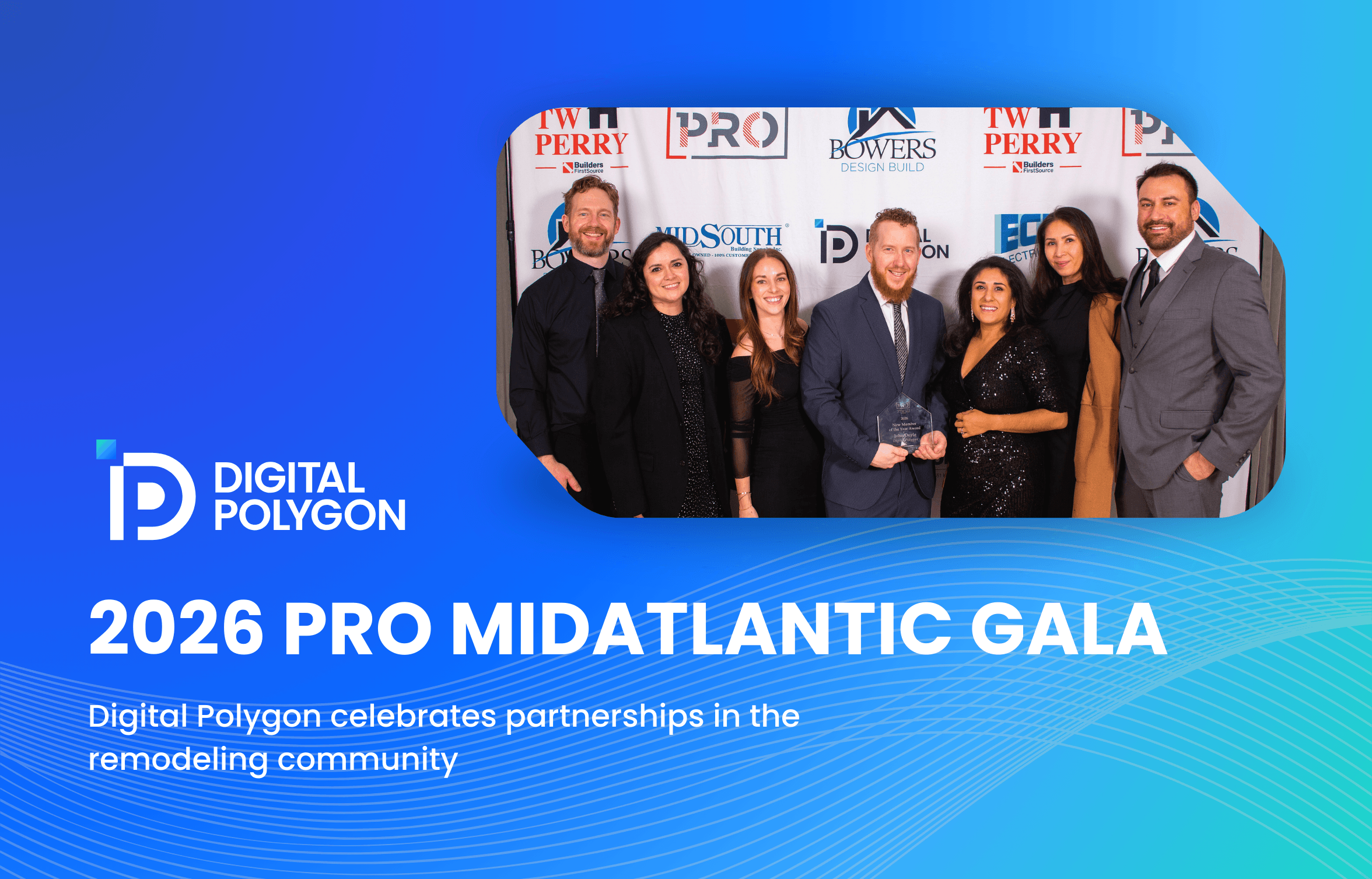 Digital Polygon celebrates partnerships in the remodeling community at Pro MidAtlantic awards gala